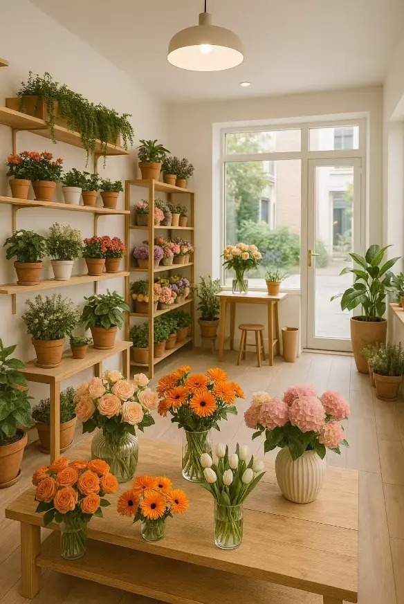 A l'Est du département - FLEURISTE - Image
