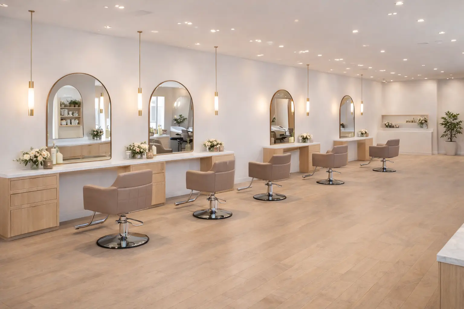 Agglomération zone commerciale - SALON DE COIFFURE - Image
