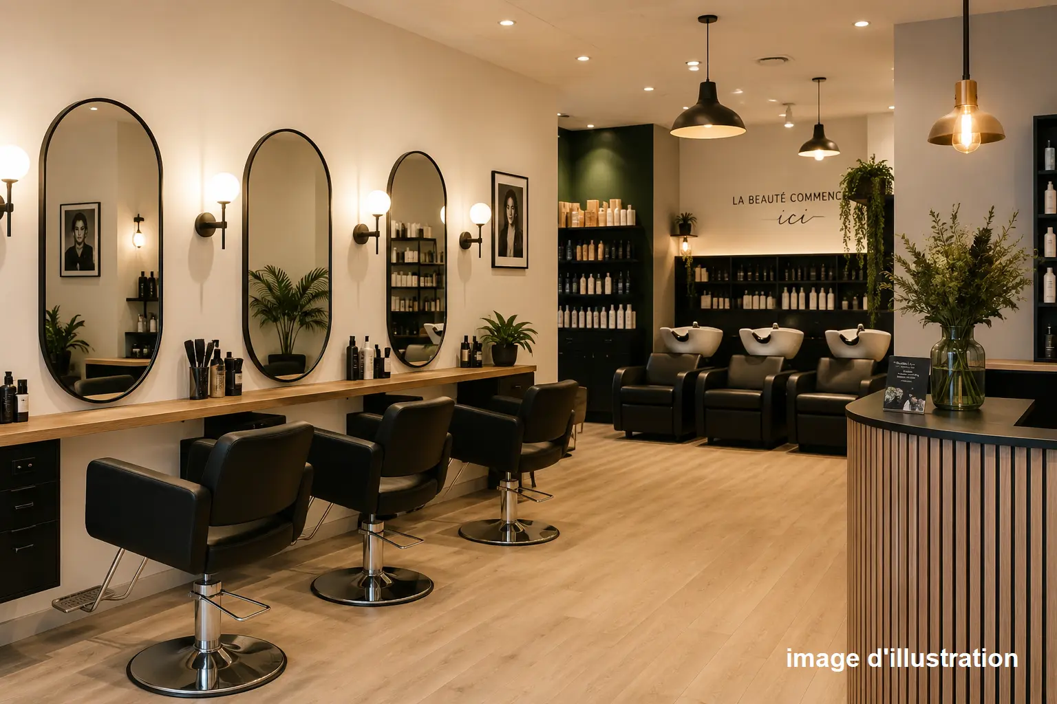 Agglomération axe passager - SALON DE COIFFURE - Image