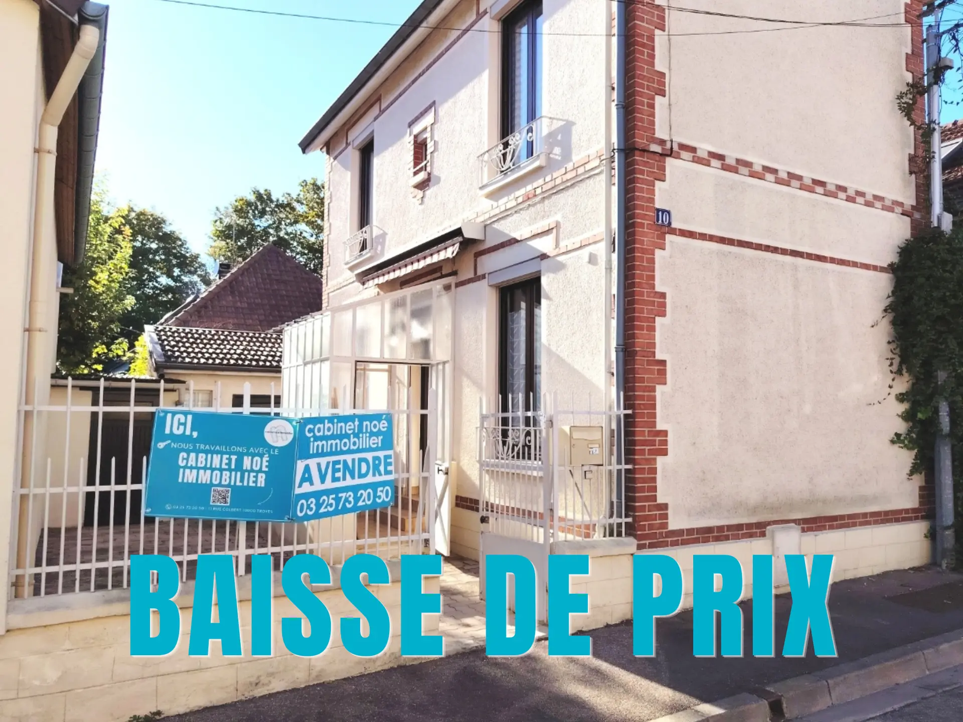 EXCLUSIVITE - Sainte Savine, Maison des années 30 d’une surface de 55 m²