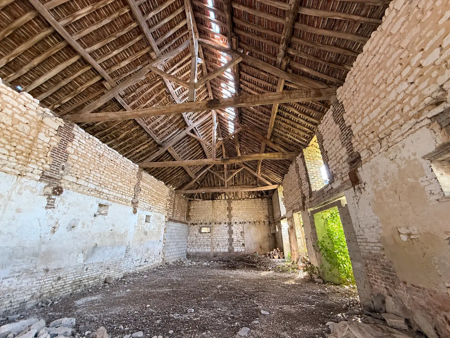 beau potentiel pour cette grange